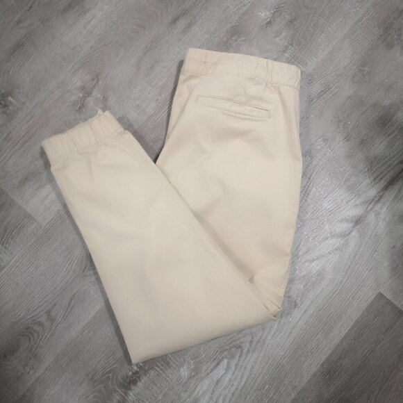 Old Navy Built-in-Flex Men's Size Large Cream Color Modern Joggers - Picture 8 of 15